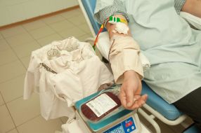 Representatives of the Georgian Diaspora donated blood