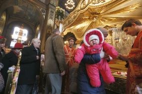 The relics of St. Barbara
