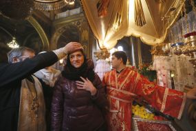 The relics of St. Barbara