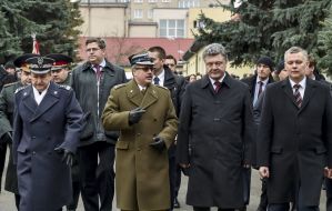 Stepan Poltorak and Petr Poroshenko
