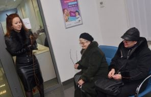 Акція протесту під стінами "Укртелекому"