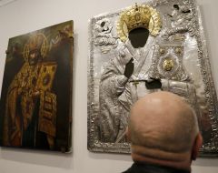 Выставка "Возрожденные сокровища Киево-Печерской лавры"