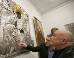 Выставка "Возрожденные сокровища Киево-Печерской лавры"