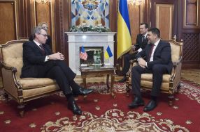 Владимир Гройсман и Джеффри Пайетт