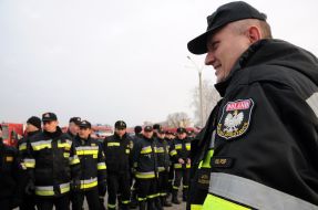 Polish firefighters