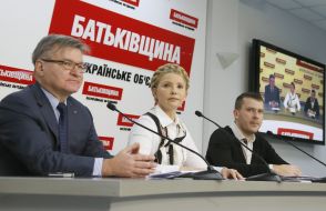 Григорий Немыря, Юлия Тимошенко и Иван Крулько