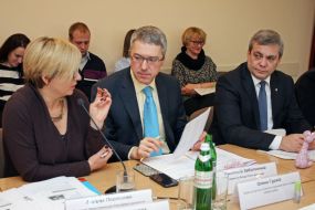 Anatoliy Zabolotniy, Boris Treygerman and Galina Postolyuk