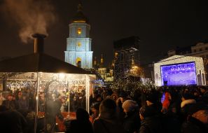 The opening of the main Christmas tree of the country