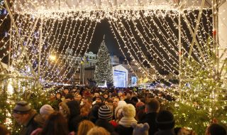 The main Christmas tree of Ukraine