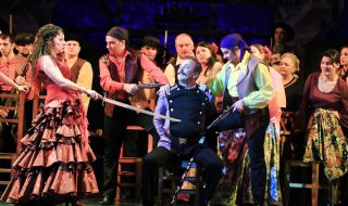 The opera "Carmen" 