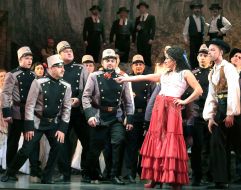 The opera "Carmen" 