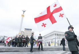 Farewell ceremony with dead soldiers of "Aydar"