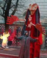 Уличное шоу «В поисках святого Николая» 