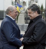 Petro Poroshenko and Aleksandr Lukashenko