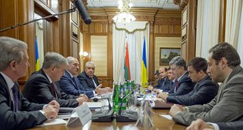 Negotiations of Petro Poroshenko and Aleksandr Lukashenko