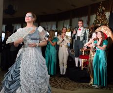 Participants of theatrical performance