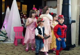 Participants of theatrical performance