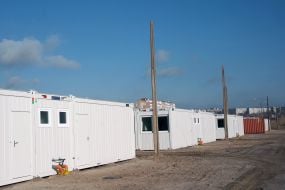 Camp for displaced persons