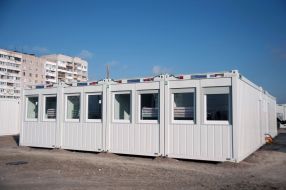 Camp for displaced persons