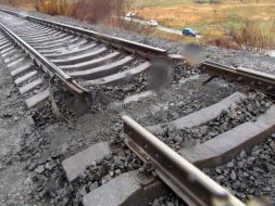 Blew up a railway bridge