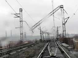 Blew up a railway bridge