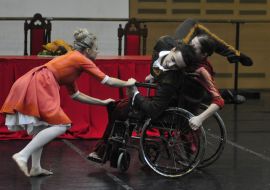 The ballet "The Long Christmas Dinner"