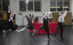 The ballet "The Long Christmas Dinner"