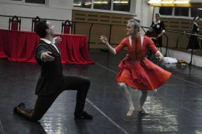 The ballet "The Long Christmas Dinner"