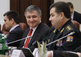 Stepan Poltorak and Arsen Avakov