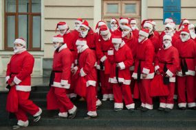 Participants of the action "Father Frost - 2015"