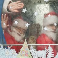 Participants of the action "Father Frost - 2015"