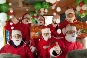 Participants of the action "Father Frost - 2015"