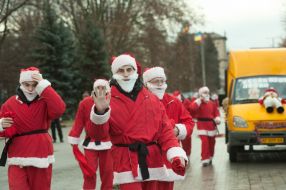 Participants of the action "Father Frost - 2015"