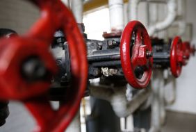 The boiler room in the residence "Zalesie"