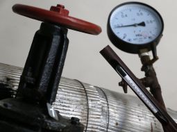 The boiler room in the residence "Zalesie"