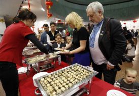 Opening the festive Christmas tree in the Ukrainian House