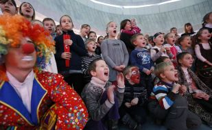 Opening the festive Christmas tree in the Ukrainian House