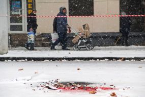 Place of explosion on the street Segedskaya