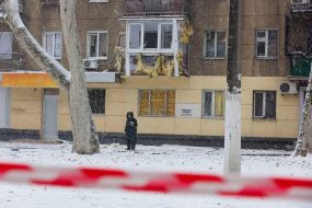 Place of explosion on the street Segedskaya