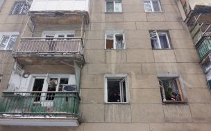 Place of explosion on the street Segedskaya