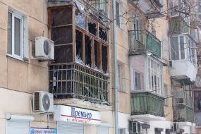 Place of explosion on the street Segedskaya