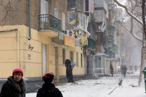 Place of explosion on the street Segedskaya