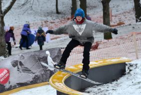 Перший Зимовий парк у Львові