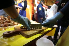 Salad "Olivier" for military