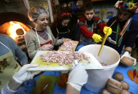 Salad "Olivier" for military