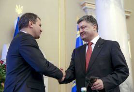 Петр Порошенко и Олег Синютка