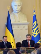 Петр Порошенко и Олег Синютка