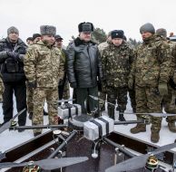 Петро Порошенко на Яворівському полігоні