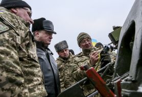 Петро Порошенко на Яворівському полігоні