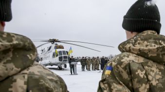 Петро Порошенко на Яворівському полігоні